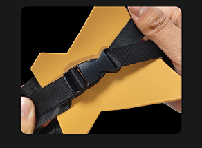 Кріплення на підборіддя на шолом для мотоцикла екшн-камери з магнітним швидкознімним кріпленням Puluz PU1052, фото 5