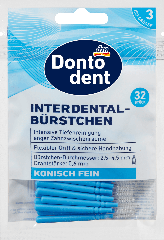 Міжзубні йоршики Dontodent (0.6 мм ISO 3) 32 шт