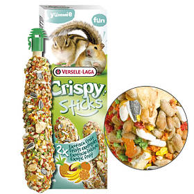 Ласощі для хом’яків, білок Versele-Laga Crispy Sticks Exotic Fruit ВЕРСЕЛЕ-ЛАГА КРІСПІ ЕКЗОТИЧНІ ФРУКТИ 2х55г