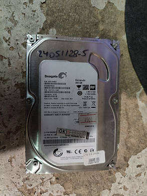 Жесткий диск Винчестер HDD 250 Gb / Гб Seagate Barracuda 7200.12 ST250DM000 3.5" SATA3 № 24051128, фото 1