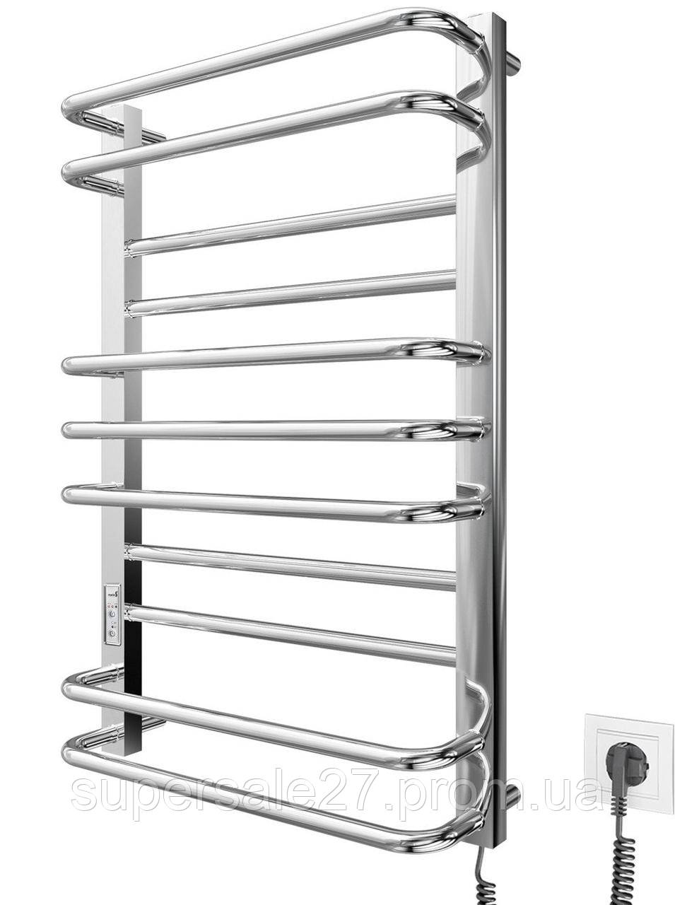 Рушникосушка електрична Mario Преміум Люкс-I 800x500/170 TR таймер-регулятор 2.2.1408.03.P, фото 1