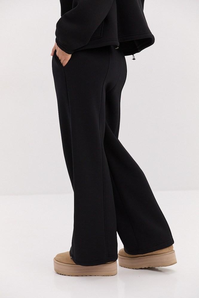 Жіночі теплі штани з затяжками знизу, фото 1