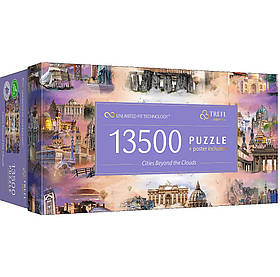 Пазли - (13500 елм.) - Безмежна колекція: "Захмарні міста" / Trefl