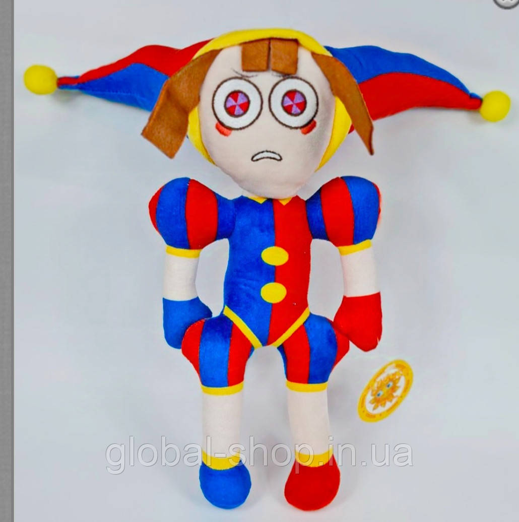 М'яка іграшка пам'ятає з вебсеріалу "Дивний цифровий цирк", 30 см