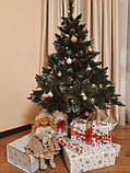 Ялинка штучна з шишками 1.8 м ПВХ, фото 4