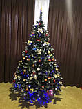 Ялинка штучна з шишками 1.8 м ПВХ, фото 5