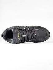 Чоловічі зимові кросівки Асикс Asics Gel Kahana 8 Black Grey Winter (хутро) ALL18798, фото 4