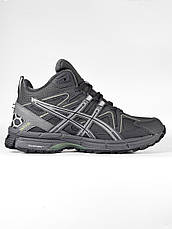 Чоловічі зимові кросівки Асикс Asics Gel Kahana 8 Black Grey Winter (хутро) ALL18798, фото 3