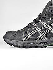 Чоловічі зимові кросівки Асикс Asics Gel Kahana 8 Black Grey Winter (хутро) ALL18798, фото 6