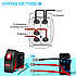 Автомобільний кулісний перемикач 2-х позиційний, червоне підсвічування, 5 контактів, 12 В 20 А, 24 В 10 А, фото 6