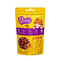Ласощі Mavsy Duck Treats для котів з запеченої качиної грудки 50г