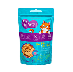 Ласощі Mavsy Tuna flakes with Catnip Пластівці з тунця з ароматною котячою м'ятою для котів 50г