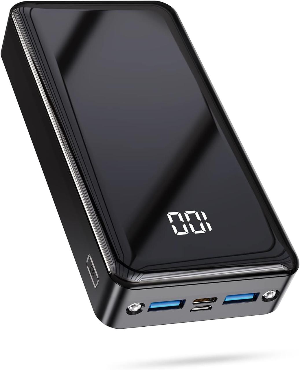 Power Bank 240000 мАг, Power Bank маленький, але сильний (вихід і вхід USB C) 22,5 Вт