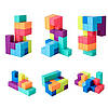 Дитячий магнітний конструктор 36 предметів, Magnetism World T36 / Розвиваючий магнітний конструктор для дітей, фото 4