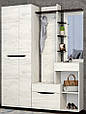 Передпокій Аякс шафа+вішак 155см (Мастер Форм), фото 2