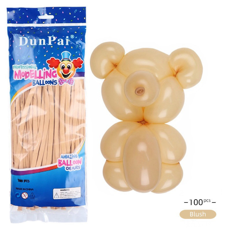 Повітряні латексні кулі ШДМ blush 100 шт., фото 1