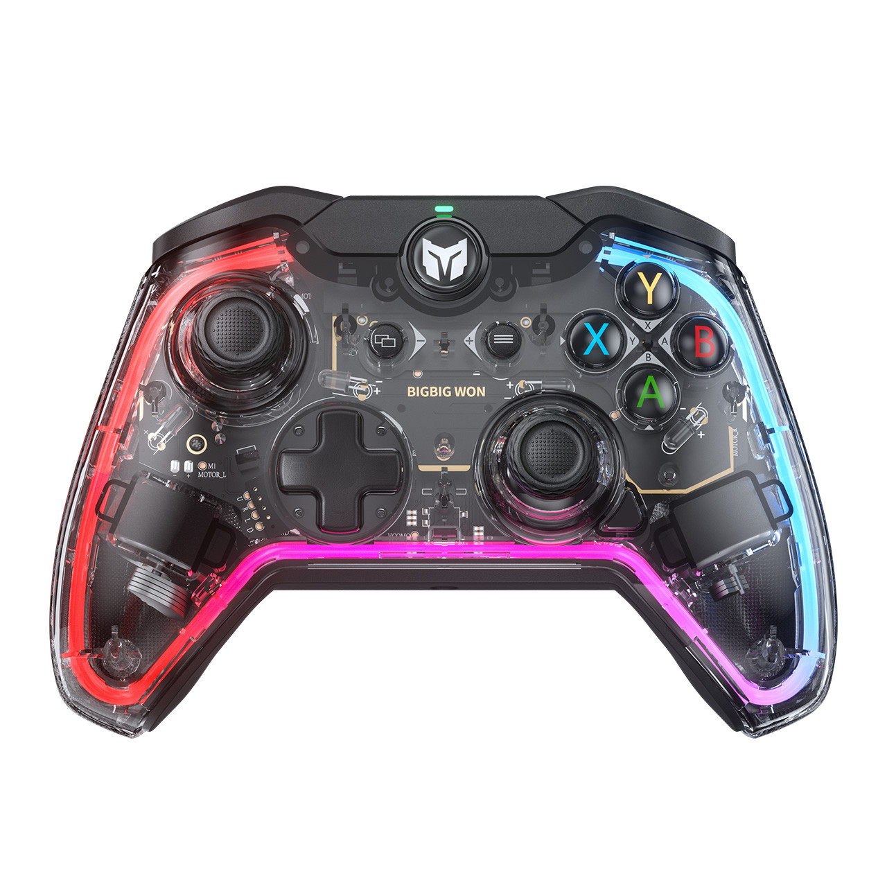 Провідний геймпад джойстик BIGBIG WON Rainbow S для ПК Win 10&11 / Nintendo Switch контролер з гіроскопом, фото 1