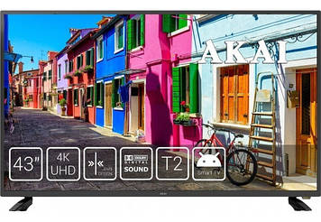 Телевізор Akai UA43LEP1T2S Smart TV