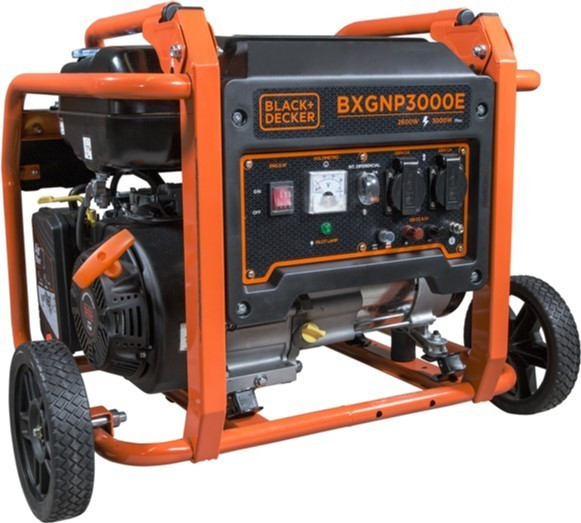 Бензиновий генератор Black&Decker BXGNP3000E 2600/3000 W, фото 1