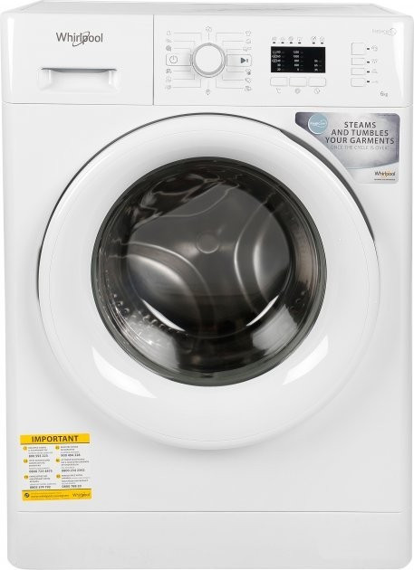 Пральна машина вузька WHIRLPOOL FWSL 61252 W EU