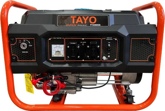 Бензиновий генератор Tayo 2.8 кВт No Wheels Orange (TY3800A), фото 1