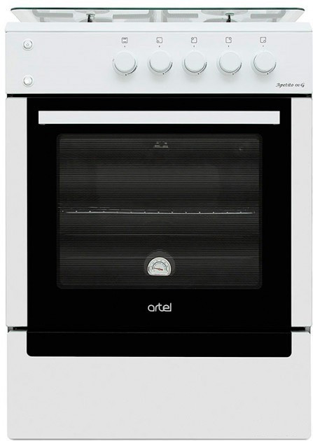 Газова плита ARTEL Apetito 10-G White, фото 1