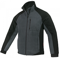 Куртка толстовка з високоякісного флісу, спецодяг захисна фліска сіра, спецівка робоча, polar bi