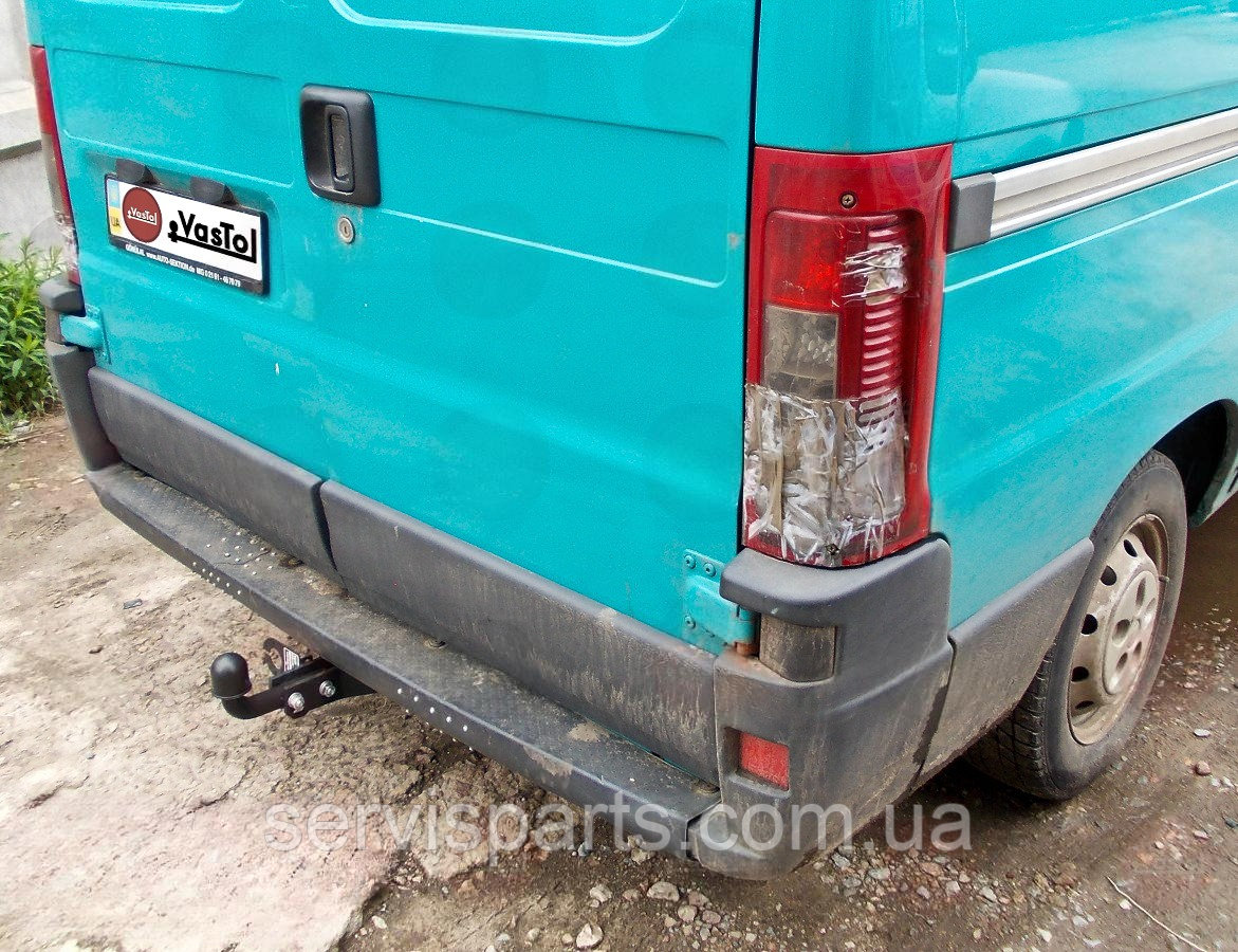 Фаркоп Peugeot Boxer 1994-2006 (Пежо Боксер) без підрізу бампера