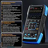 Fnirsi 2C53T Портативний Осциллограф, Мультиметр, Генератор Сигналів — Максимальна комплектація, фото 3