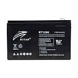 Акумуляторна батарея Ritar HR1290 12В/9Ач, фото 3