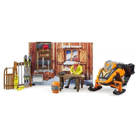 Игровой набор Bruder Лыжная станция 1:16 (63102), фото 1
