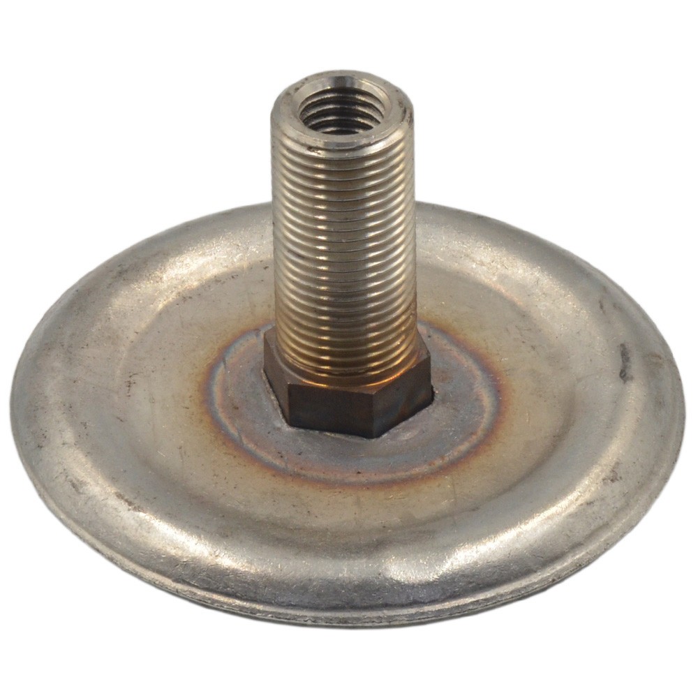 Зворотній фланець для гідроакумулятора Zilmet ULTRA-PRO 200-300 л (1/2"х1/4", нержавіючий), фото 1