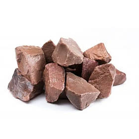 Кварцит малиновий камінь для сауни та лазні (25 кг)