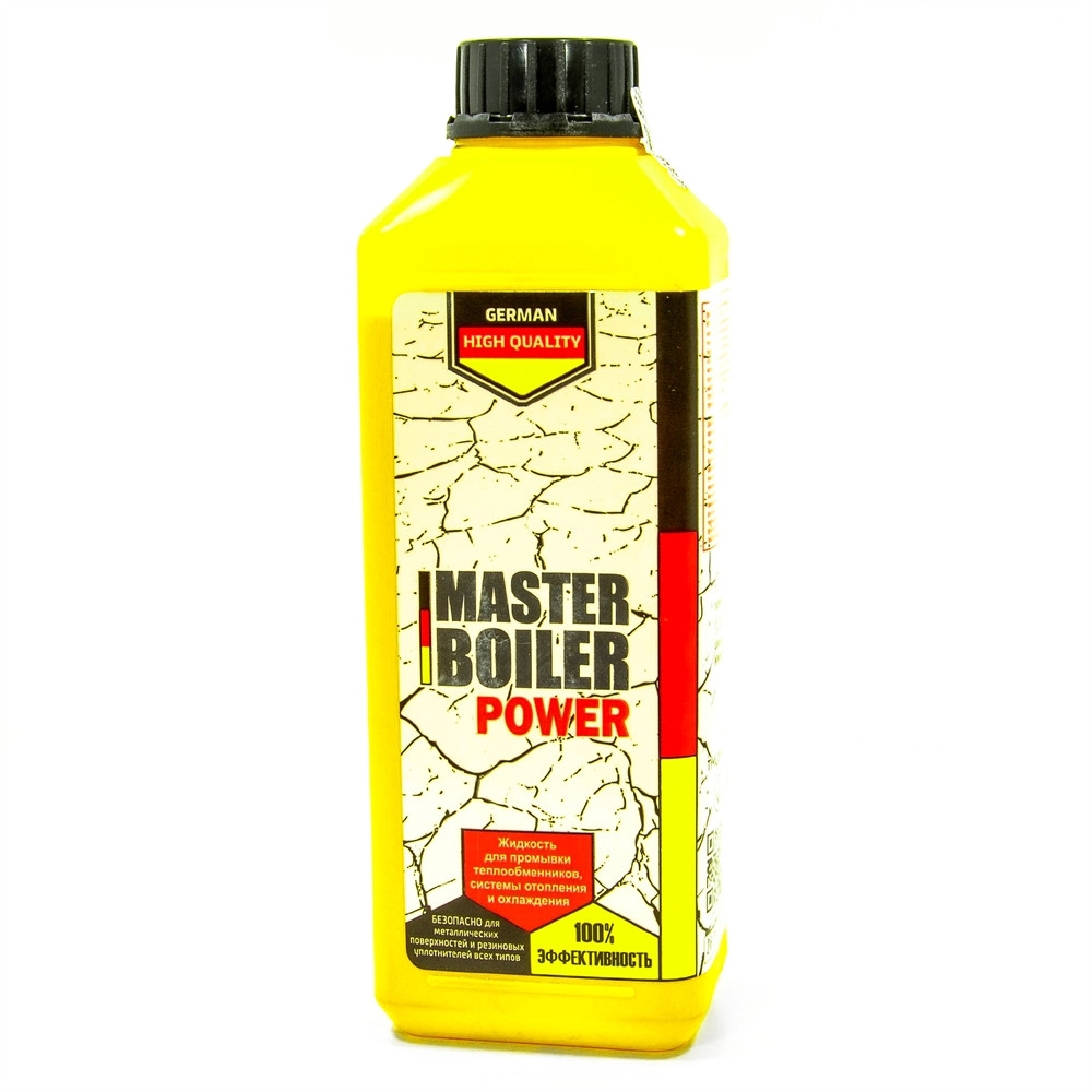 Рідина для промивання теплообмінників MASTER BOILER POWER 1 л, фото 1