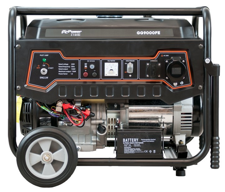 Генератор бензиновий ITC Power GG9000FE 7000/7500 W