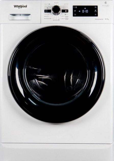 Пральна машина з сушкою WHIRLPOOL FWDG97168B EU