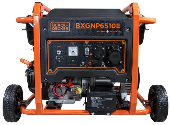 Генератор бензиновий BLACK&DECKER BXGNP6510E 6000/6500 W