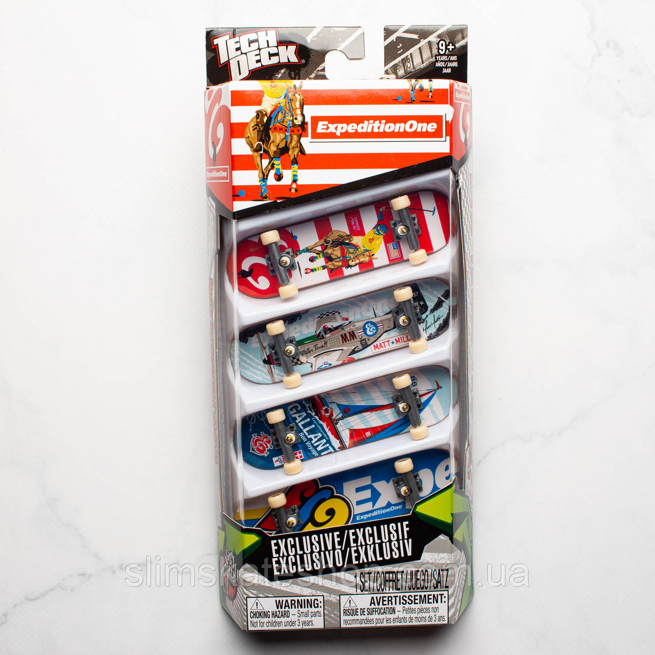 Фінгерборд набір Tech Deck Expedition One Exclusive 4 Pack