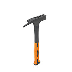 Молоток столярний FIBERGLASS з магнітною ручкою 
зі скловолокна для цвяхів, 600г, DIY-HF2060, фото 3