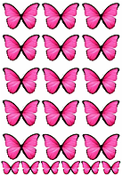 Цукрова картинка Метелики №9180