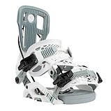 Кріплення для сноуборду Flow Fuse Hybrid white 2025, фото 3