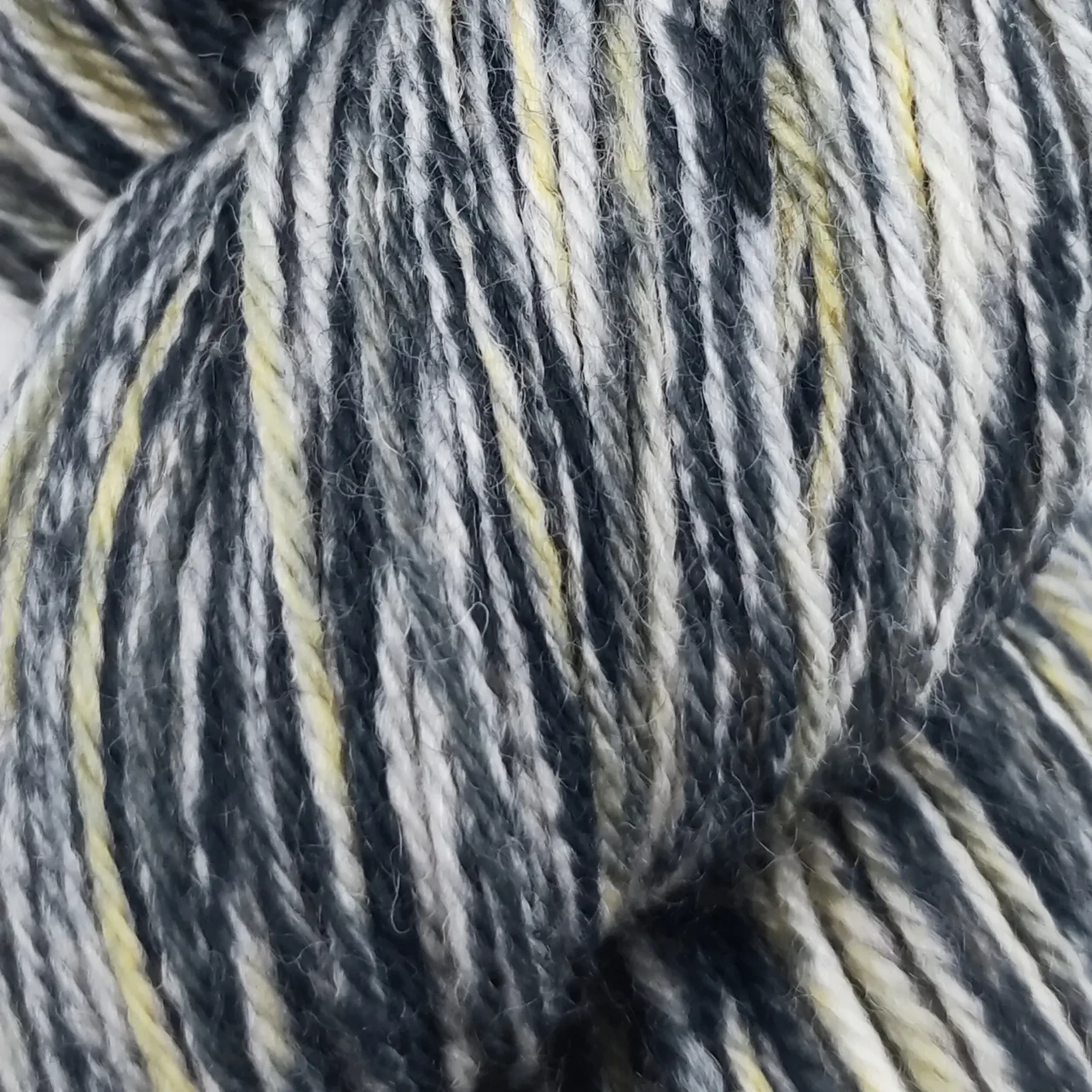 Пряжа Baby Merino Print/Бебі Меріно Прінт, синій-жовтий EL082, Etrofil, фото 1
