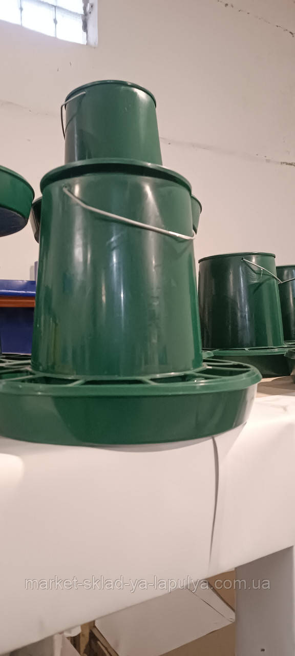 Годівниця 6л бункерна, фото 1