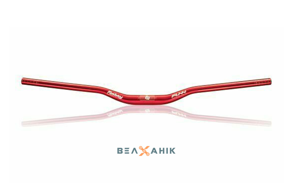 Кермо 31,8х810 мм AL FUNN Fatboy 2011 підйом 7 мм червоне
