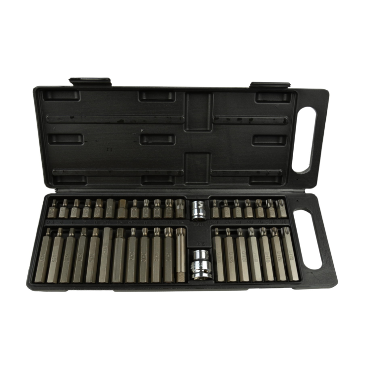 Набір спец. біт у пластмас. боксі 41 шт, GEKO G10035, фото 1