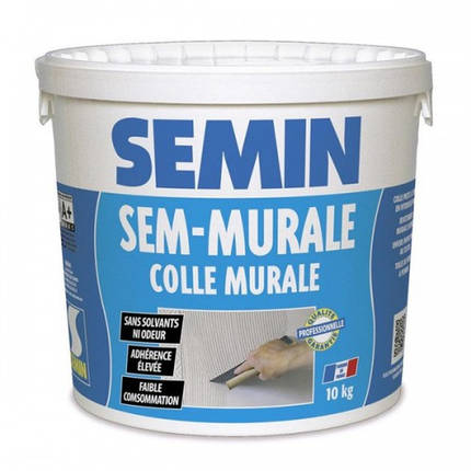 Клей SEMIN SEM MURALE для шпалер (вологостійкий), 10 кг, фото 1