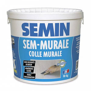 Клей SEMIN SEM MURALE для шпалер (вологостійкий), 10 кг
