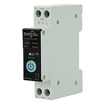 Wi-Fi автоматичний вимикач Tongou TO-Q-SY1-JWT 1P 40А DIN однофазний + лічильник кВт/год