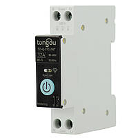 Wi-Fi автоматичний вимикач Tongou TO-Q-SY1-JWT 1P 32А DIN однофазний + лічильник кВт/год