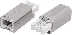 10 шт. Штекер монтажний USB-B 2.0 (BM) 4pin